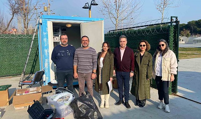 Soma'ya hava kirliliği ölçüm istasyonu kuruldu