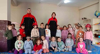 TAK ekibinden çocuklara afet farkındalık eğitimi