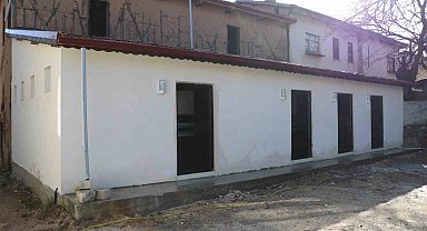 Tarihi Camii'nin şadırvanı hizmete açıldı