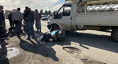 Tarsus'ta trafik kazası 1 yaralı