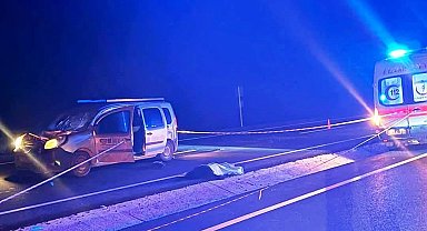 Tavşanlı'da otomobilin çarptığı kadın hayatını kaybetti