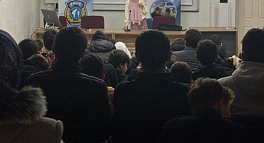 Tekirdağ'da öğrencilere siber suçlar ve bağımlılıkla mücadele eğitimi verildi