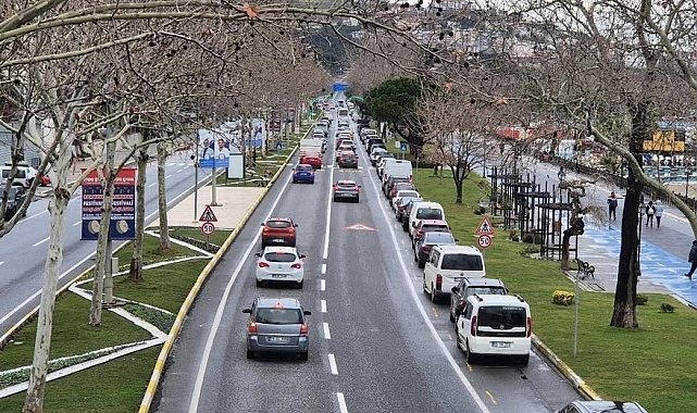 Tekirdağ'da trafiğe kayıtlı motorlu kara taşıtı sayısı 356 bini geçti