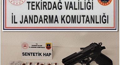 Tekirdağ'da uyuşturucu ve ruhsatsız silah ele geçirildi
