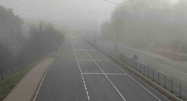 Tekirdağda yoğun sis