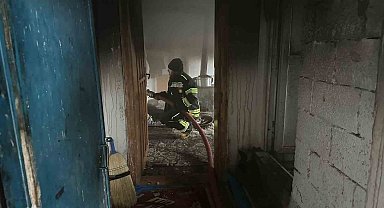 Tekman'da ev yangını korkuttu