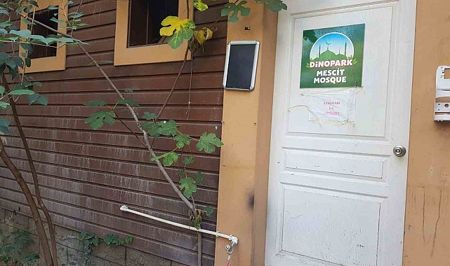 Tepkilere neden olan tuvaletten çevrilme mescit kapatılıp kapısı zincirlendi