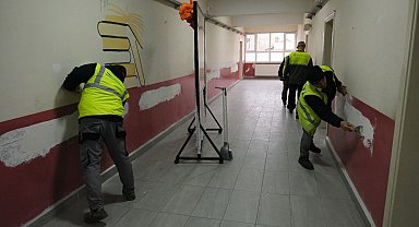 Terme'de okullar renkleniyor