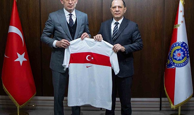 TFF Başkanı Hacıosmanoğlu, İstanbul Emniyet Müdürü Selami Yıldız'ı ziyaret etti