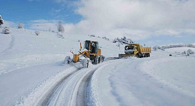 Tokat'ta 108 köy yolu ulaşıma kapalı