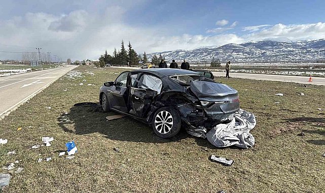 Tokat'ta trafik kazası: 5 yaralı