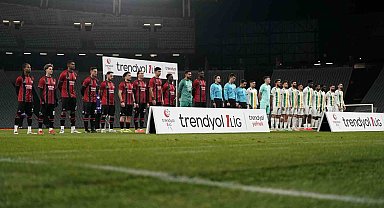 Trendyol 1. Lig: Fatih Karagümrük: 1 - Şanlıurfaspor: 1