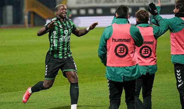 Trendyol 1. Lig: Manisa FK: 0 - Kocaelispor: 2