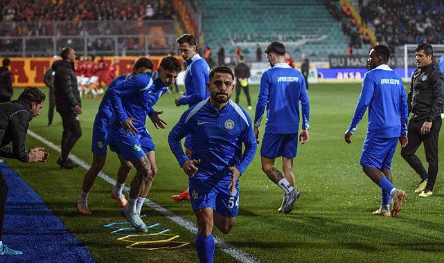 Trendyol Süper Lig: Çaykur Rizespor: 0 - Galatasaray: 0