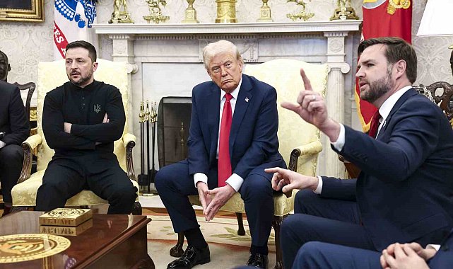 Trump, Ukrayna Devlet Başkanı Zelenskiy arasında gergin görüşme: "Minnettar ol"