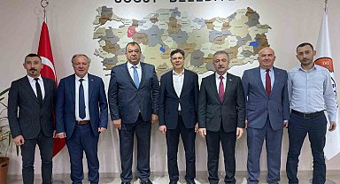 Türk Yerel Hizmet Sendikası heyeti Söğüt'te