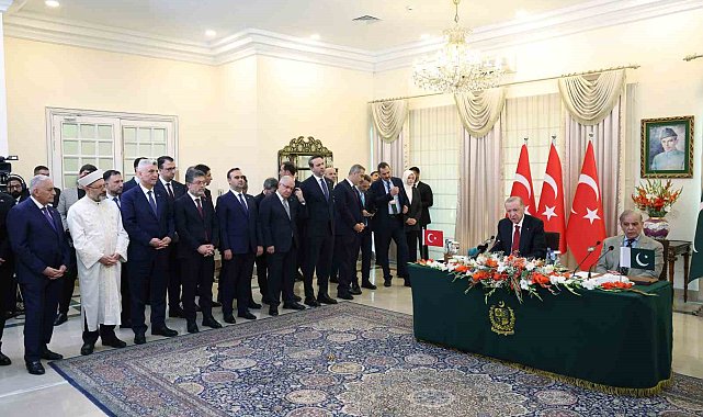 Türkiye ile Pakistan arasında 24 anlaşma imzalandı