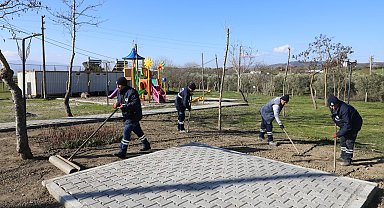 Üçpınar Mesire Alanında çalışmalar son ya geldi