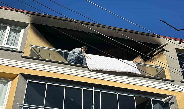 Uşak'ta evde çıkan yangında 1 kişi yanarak hayatını kaybetti
