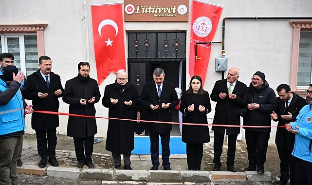 Uzundere'de Fütüvvet Gençlik Merkezi