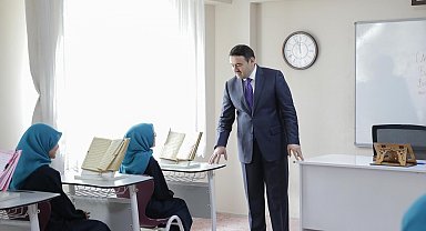 Vali Musa Işın'dan hafızlık proje okullarına ziyaret