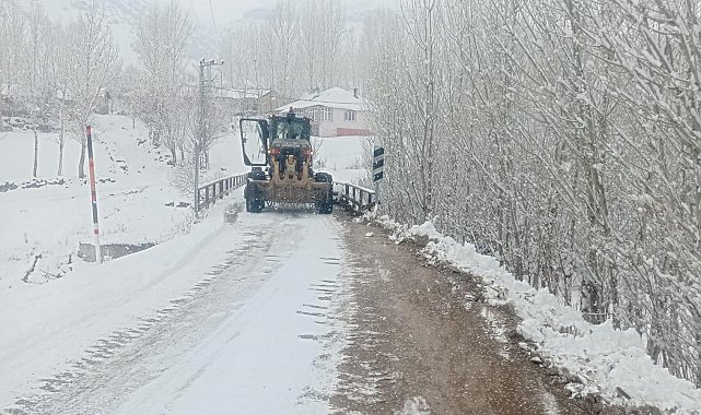 Van'da kar yağışı: 264 yerleşim yerinin yolu kapandı