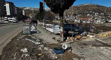 Virajı alamayan otomobil şarampole yuvarlandı: 1 yaralı
