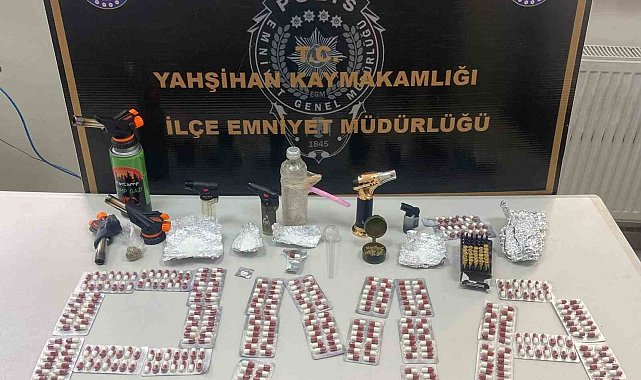 Yahşihan'da uyuşturucu operasyonunda 1 tutuklama