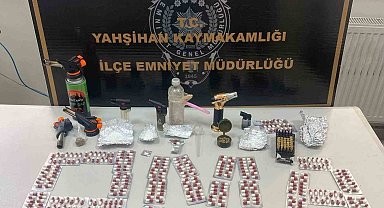 Yahşihan'da uyuşturucu operasyonunda 1 tutuklama