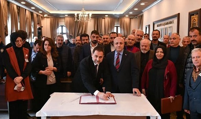 Yakutiye'de sözleşme sevinci