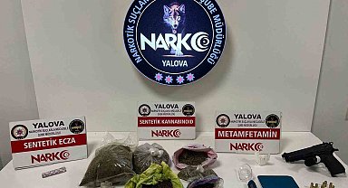 Yalova'da uyuşturucu operasyonlarında 5 zanlı tutuklandı