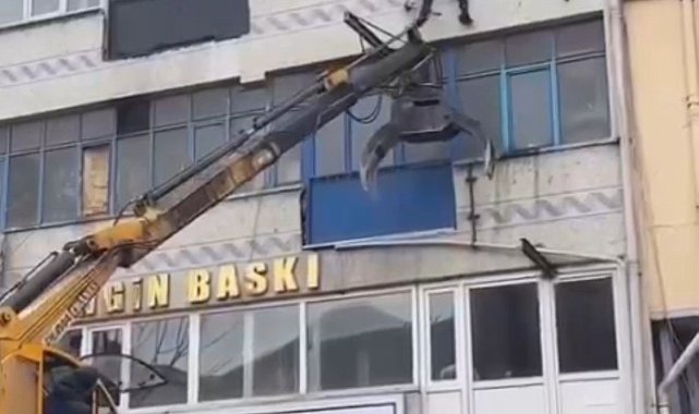 Yangında camda can pazarı