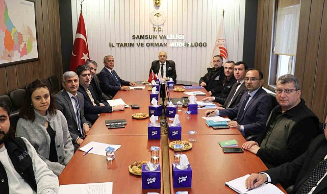 Yerel Düzey Afet Tarım Orman Gıda Su ve Hayvancılık Grubu Operasyon Planı konuşuldu