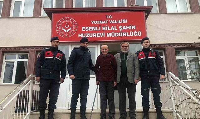 Yozgat'ta kaybolan 78 yaşındaki huzurevi sakini, ekiplerce bulundu