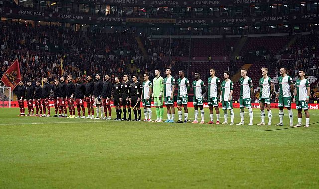 Ziraat Türkiye Kupası: Galatasaray: 0 - Konyaspor: 0