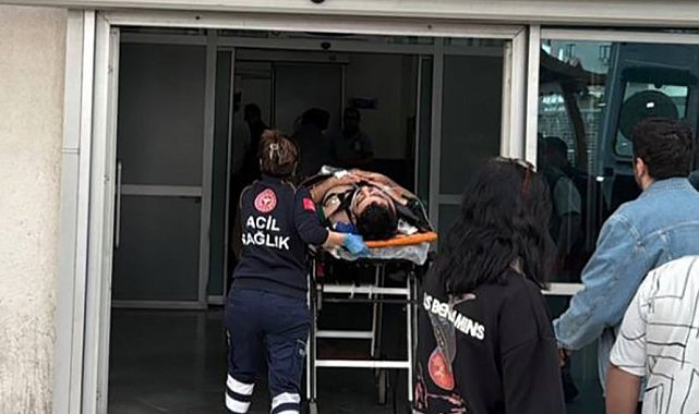 10 metre yükseklikten düşen işçi ağır yaralandı