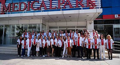 14 Mart Tıp Bayramı'nda doktorlara Samsunspor forması hediyesi