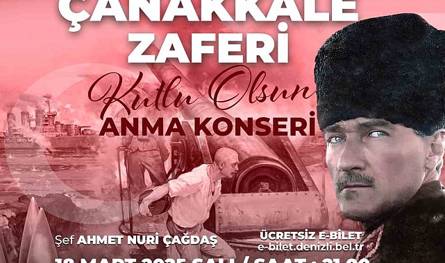 18 Mart ruhu Denizli'de yaşatılacak
