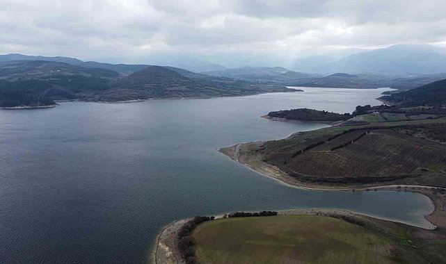 250 bin dekar alanı sulayan Bayramiç Barajı'nda su seviyesi yüzde 70'e ulaştı