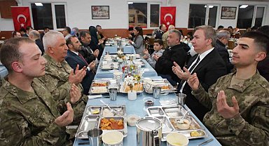 3'ncü Ordu Komutanlığında iftar