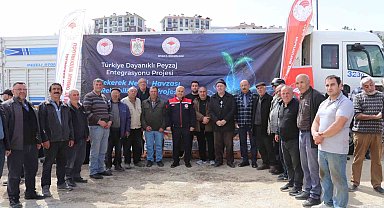35 üreticiye 20 ton nohut tohumu dağıtıldı