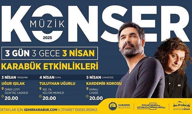 '3 Nisan' Karabük'te doyasıya kutlanacak