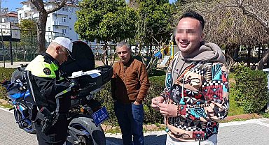 5. kez kasksız yakalandı, ehliyetine 2 ay el konulunca "Hak ettik" dedi
