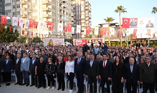 Adana Beyazevler Kent Kütüphanesi'nin temeli atıldı