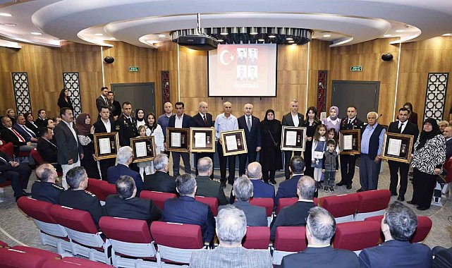 Adana'da 'Devlet Övünç Madalyası Tevcih Töreni' gerçekleştirildi
