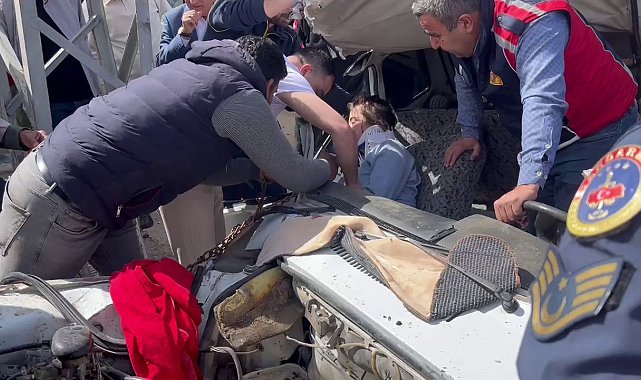 Adıyaman'da bayramlaşmaya giden aile kaza yaptı: 4 yaralı