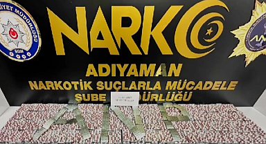 Adıyaman'da 11 bin sentetik hap ele geçirildi
