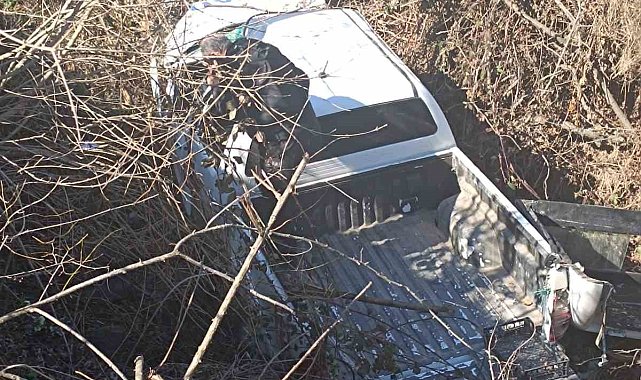 Afet etüdü yapan AFAD ekibi dönüş yolunda dereye uçtu: 3 mühendis yaralı