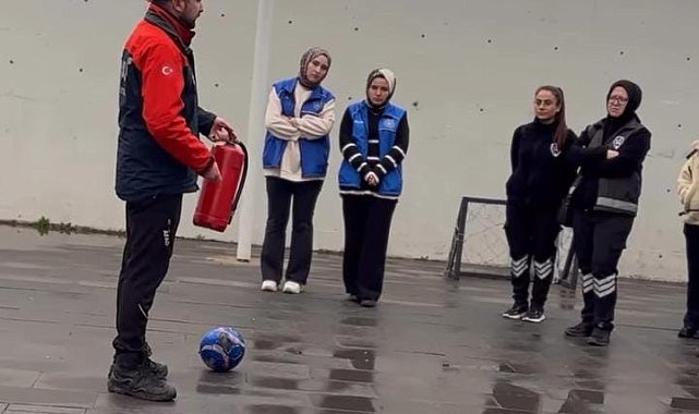 Afet ve yangın farkındalık eğitimi