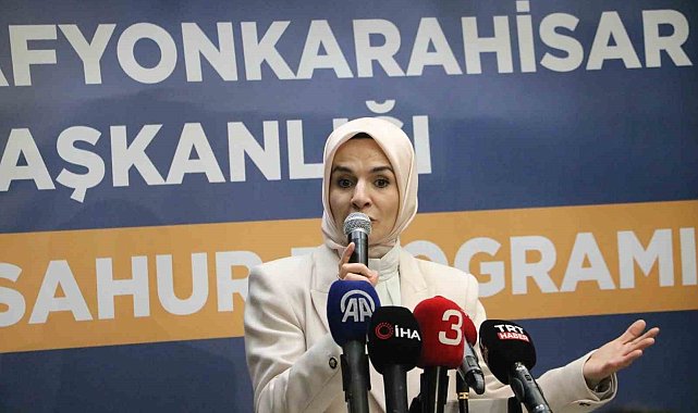 Aile ve Sosyal Hizmetler Bakanı Mahinur Özdemir Göktaş: "Yaşlanan bir nüfusa sahibiz, dünya yaşlanıyor, Türkiye de yaşlanıyor"